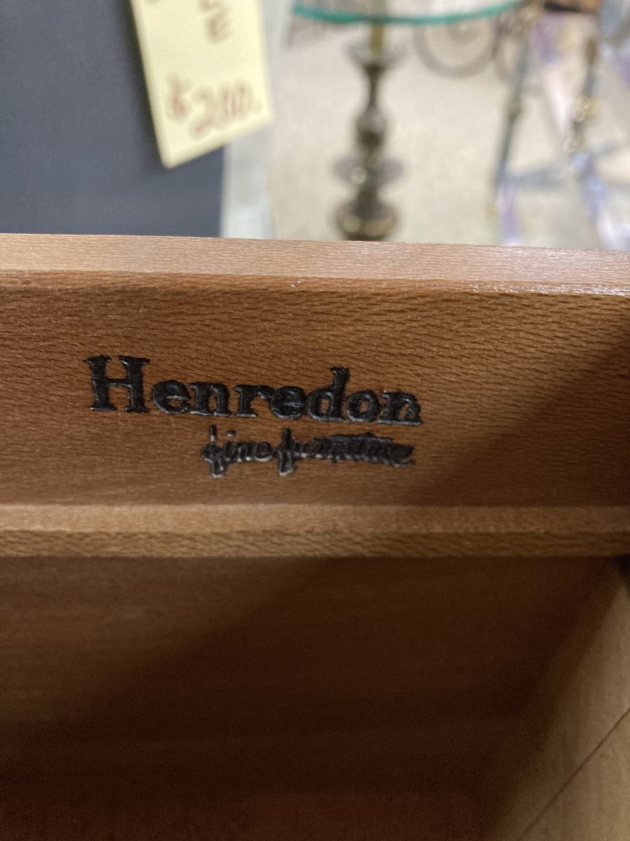 Henredon dresser mark