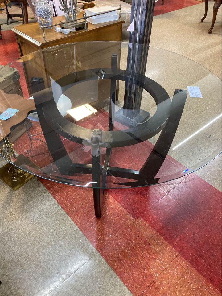 Beveled Glass Dining Table top