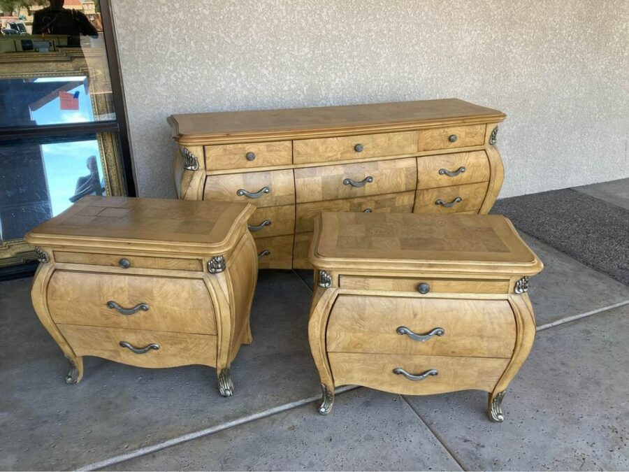 Bombay Dresser and Matching Nightstands