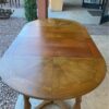 Henredon round dining table with two leaves