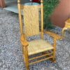 Large Vintage Oak Rocking Chair