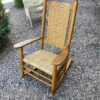 Large Vintage Oak Rocking Chair
