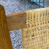 Large Vintage Oak Rocking Chair flaw