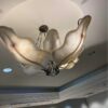 Pair of Extra Large Chandeliers petals or leaves