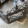 Rustic Iron Chandelier detail