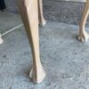 Small vintage end table claw feet