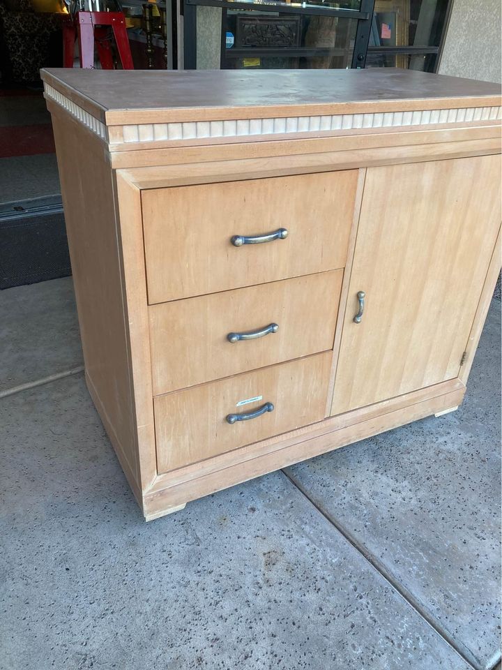 oversize hotel dresser or storage cabinet front