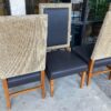 4 Oversize Dining Chairs or Accent Chairs backs