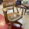 Antique Bankers Chair or Office Chair