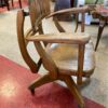 Antique Bankers Chair or Office Chair side