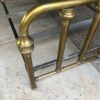 Beautiful Antique Victorian Brass Bed Frame footboard
