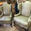Leather Century Furniture Wingback Chairs
