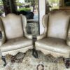 Leather Century Furniture Wingback Chairs