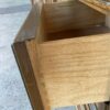 Mediterranean Style Dresser Set with Mirror and Nightstand dovetail joints