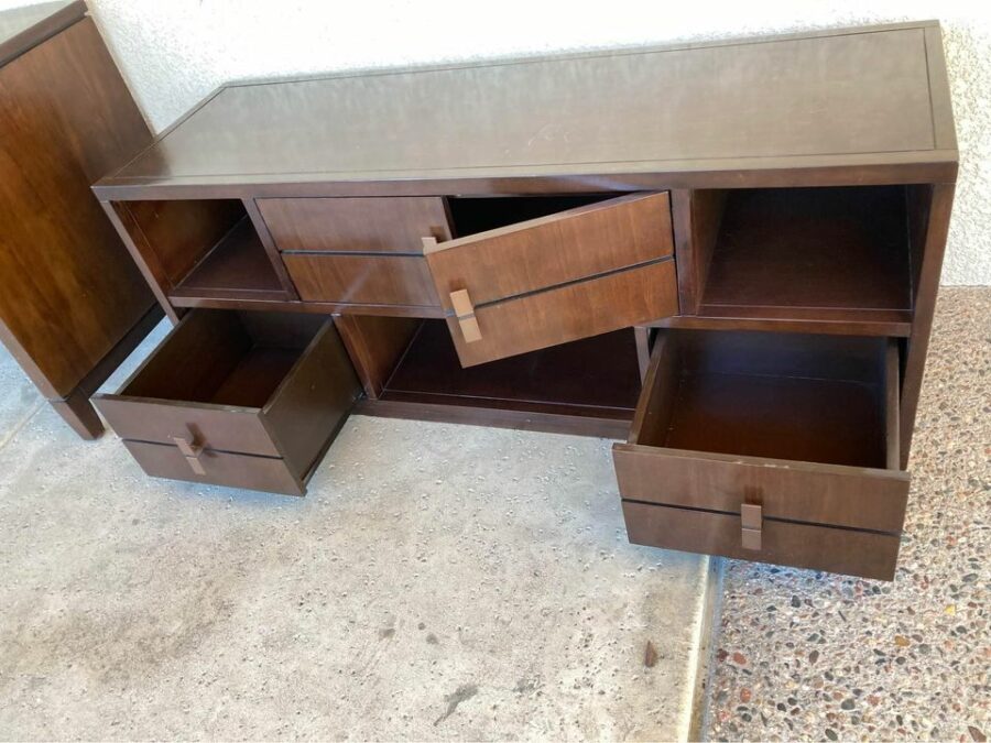 Pier One Credenza open
