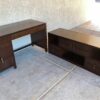 Pier One Desk and Matching Credenza