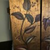 Set of 3 Large Gold Hand Painted Panels Wall Art single panel