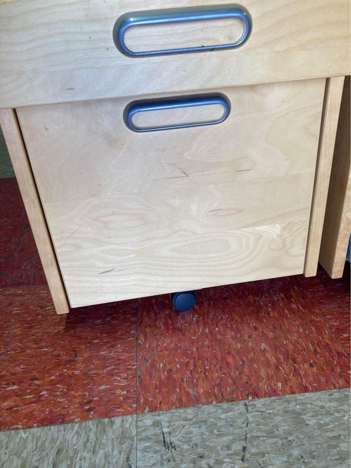 Small File Cabinets with Storage Drawers wheel