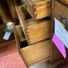 Vintage Stickley Cherry Desk dovetail joint drawers