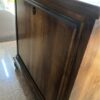 Vintage Table Top Desk with 2 Drawers back