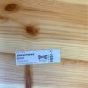 4 IKEA Wood Chairs with Pads label