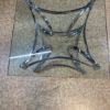 Chrome and Glass End Table top