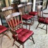 Ethan Allen Early American Dining Chairs seat pads