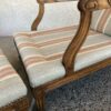 French Country Chair with Ottoman legs