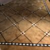 Hand-Knotted Stark Rug in Wool and Silk floral pattern