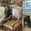 Thomasville Oversize Leather Armchairs