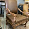 Thomasville Oversize Leather Armchair