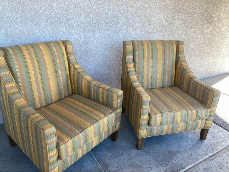 Two Living Room Chairs Commercial Grade