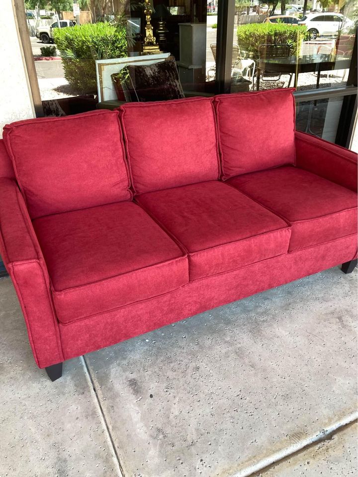 Modern Red Sofa