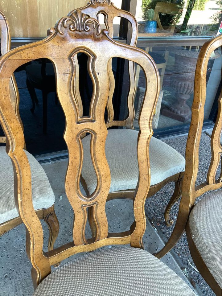 Set of Dining Chairs by Drexel close