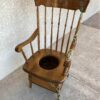 Vintage Chamber Pot Chair Refinished