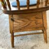 Vintage Chamber Pot Chair Refinished compartment