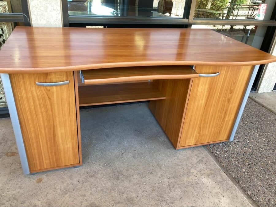 Desk with Side Cabinets