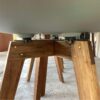 Modern Dining Table with Shell Chairs bottom