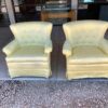 Pair of Vintage Yellow Chairs