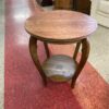 Small Antique Oak Side Table side