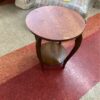 Small Antique Oak Side Table top