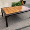Large Dining Table with Two Leaves side