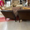 Pair of High End Lounge Chairs back