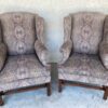 Pair of Wingback Chairs by Henredon