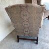Pair of Wingback Chairs by Henredon back