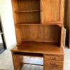 Small Ethan Allen Computer Desk with Hutch