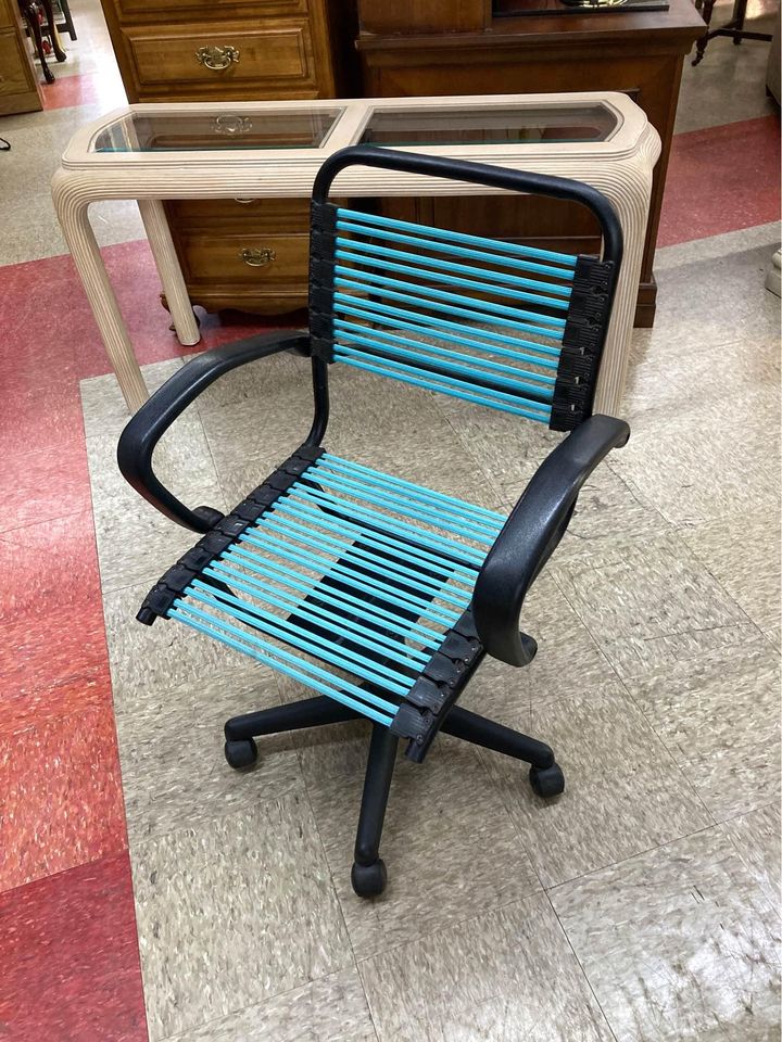 Blue Bungee Office Chair