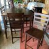 High Top Table with Four Chairs chair