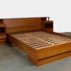 Queen Bed Frame with Nightstands