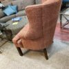 Vintage Wingback Reading Chair side